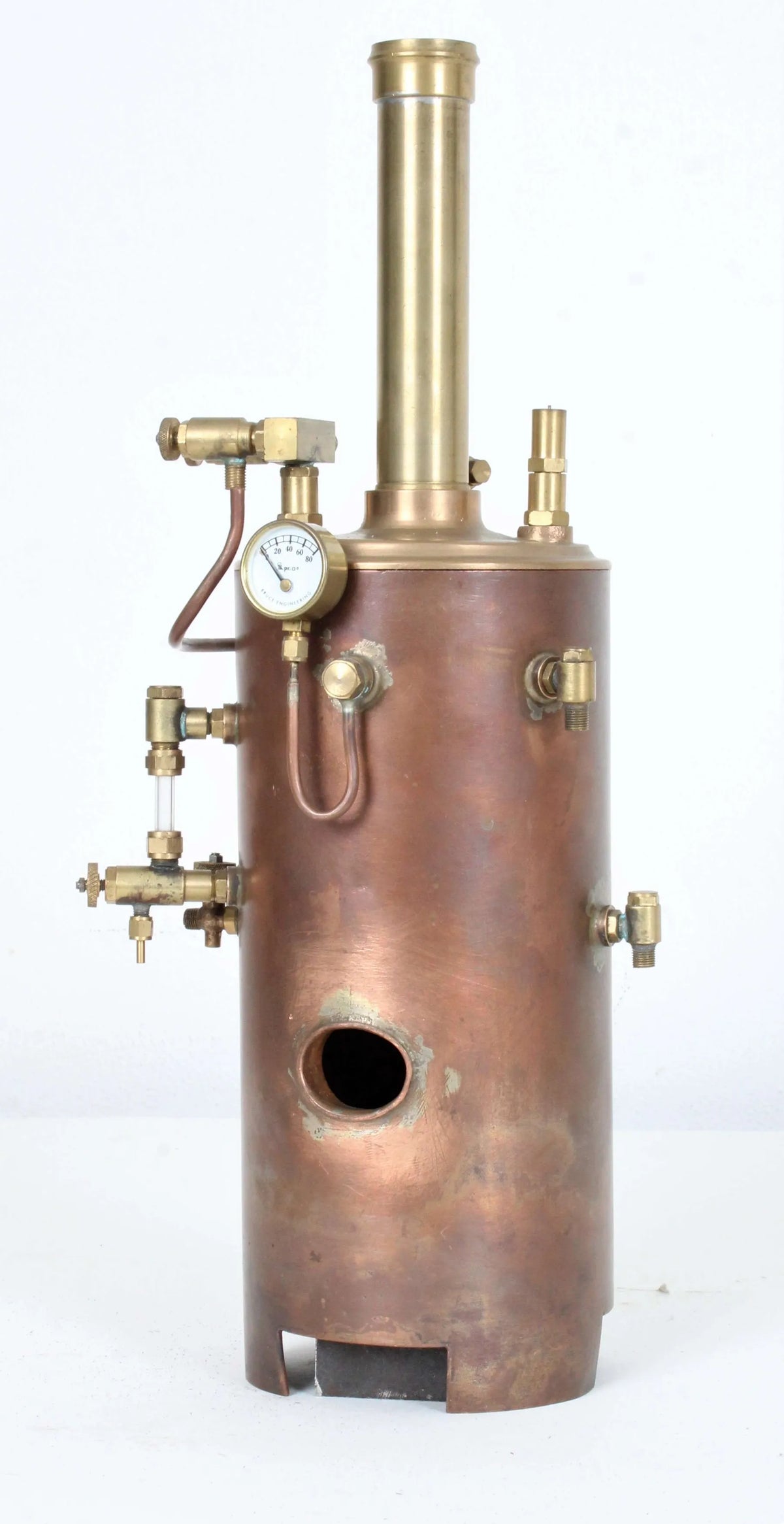 4 inch vertical coal-fired test boiler