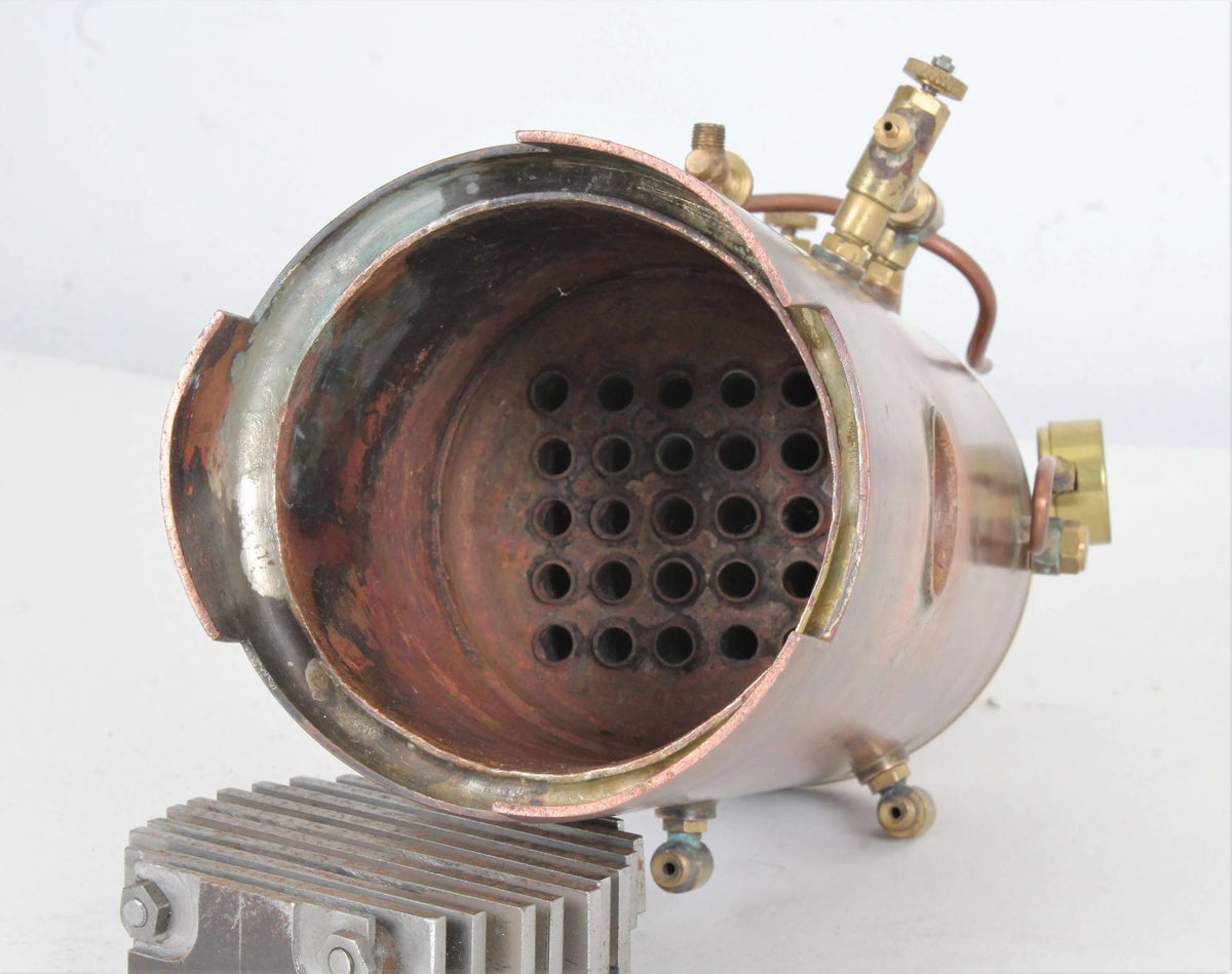 4 inch vertical coal-fired test boiler