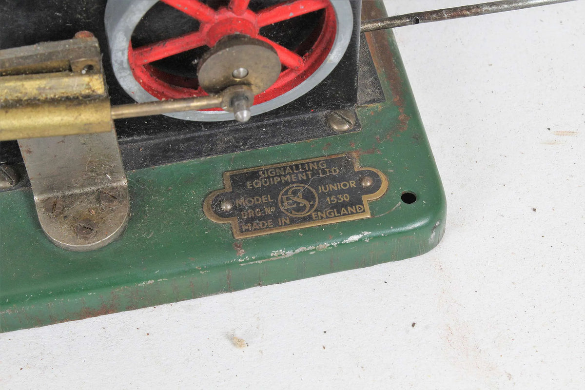 SEL "Junior" stationary engine and accessories