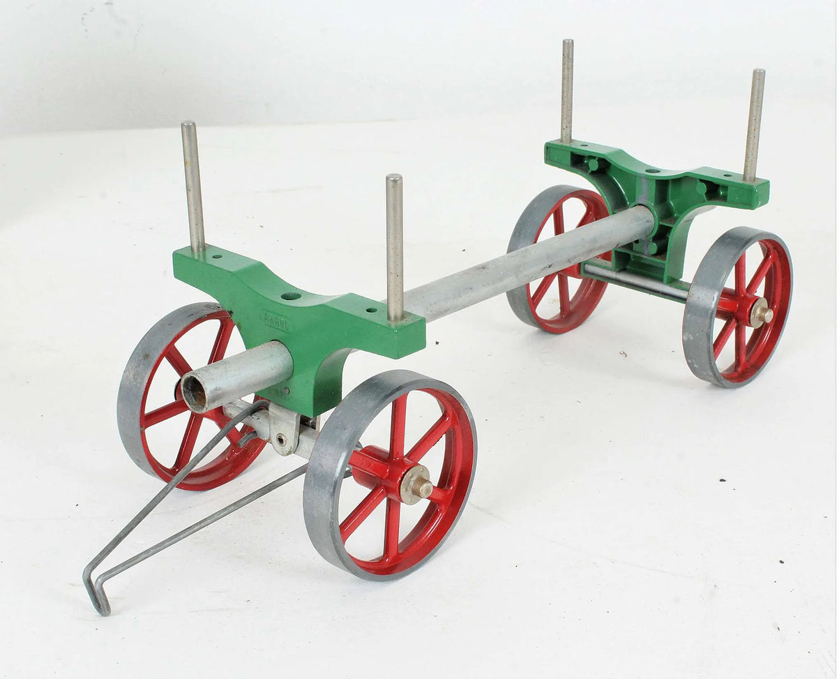 Pair of Mamod lumber wagons