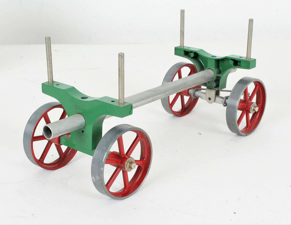 Pair of Mamod lumber wagons