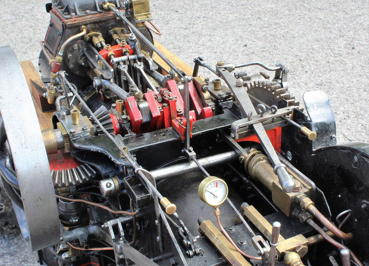 2 inch scale Fowler BB1 ploughing engine