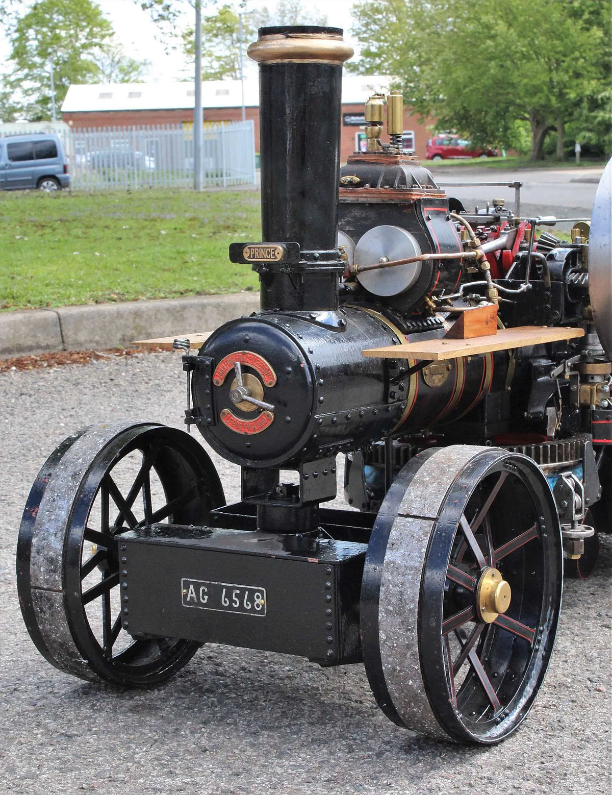 2 inch scale Fowler BB1 ploughing engine