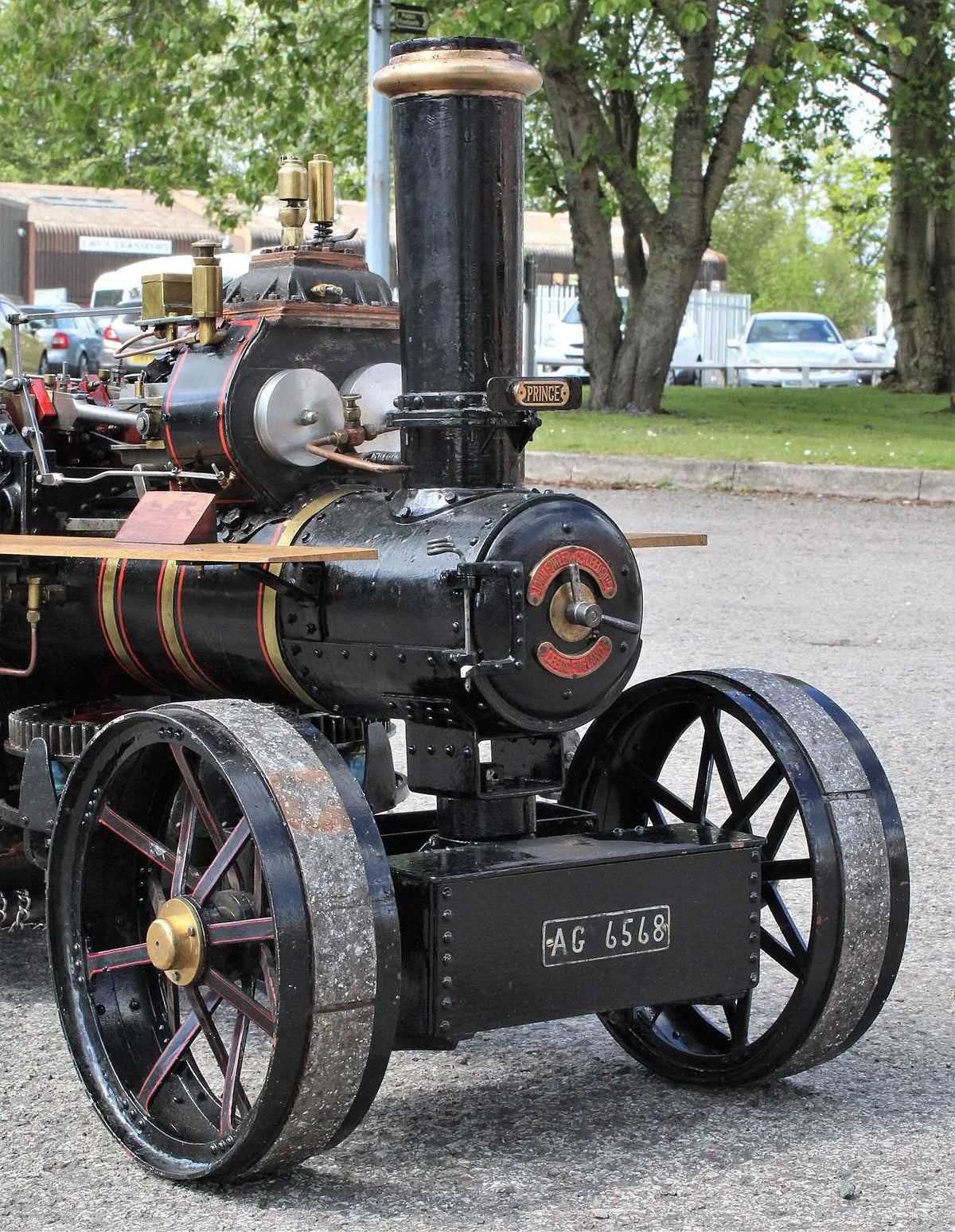 2 inch scale Fowler BB1 ploughing engine