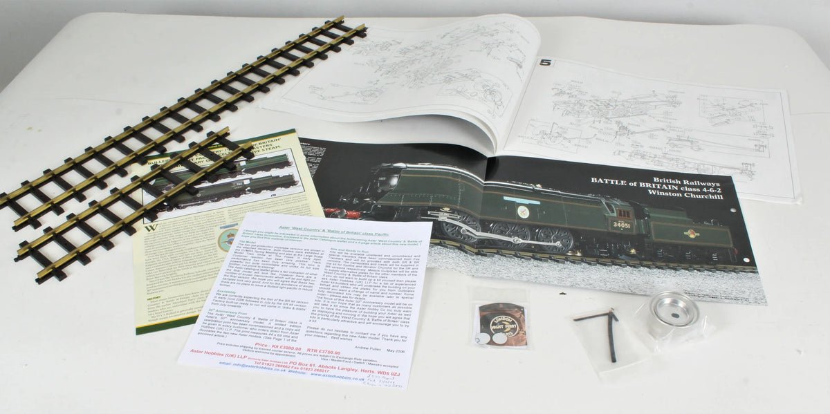 Gauge 1 Aster Southern "West Country" Pacific