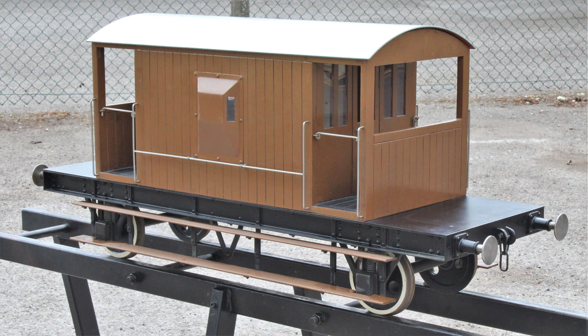 7 1/4 inch gauge BR 20T brake van