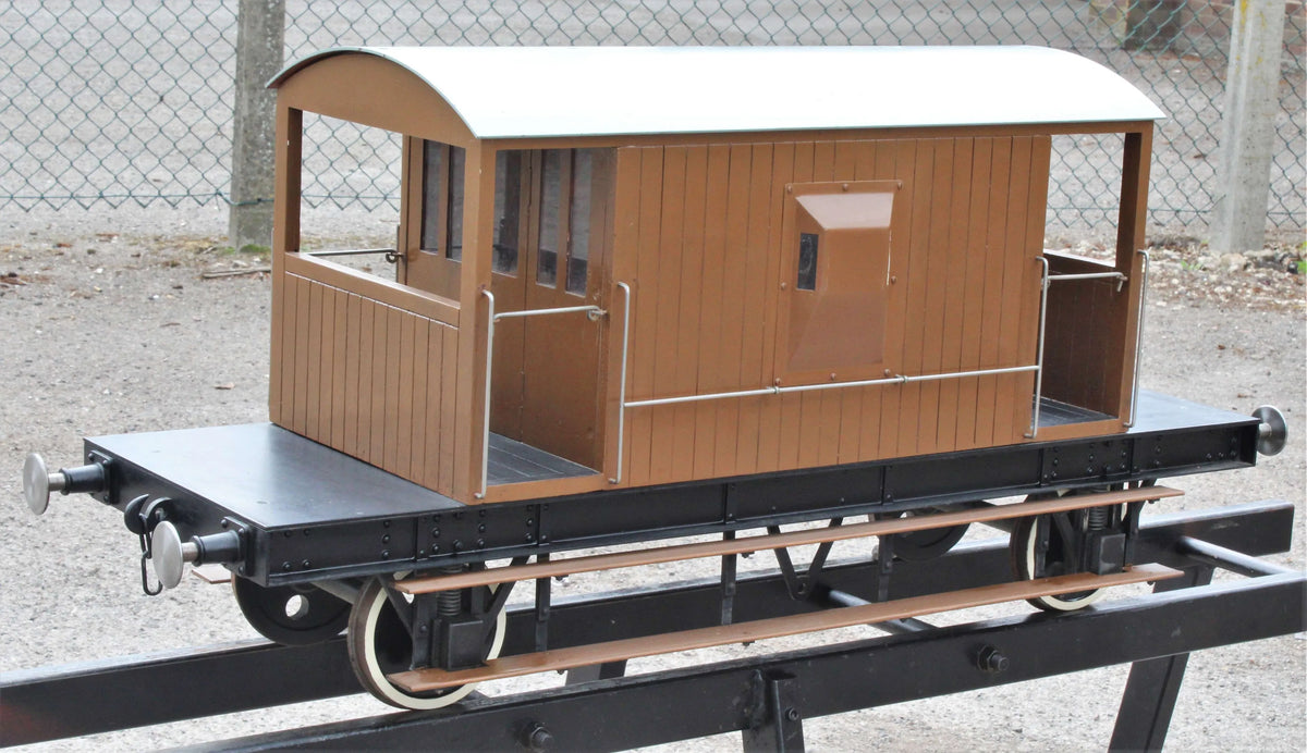 7 1/4 inch gauge BR 20T brake van