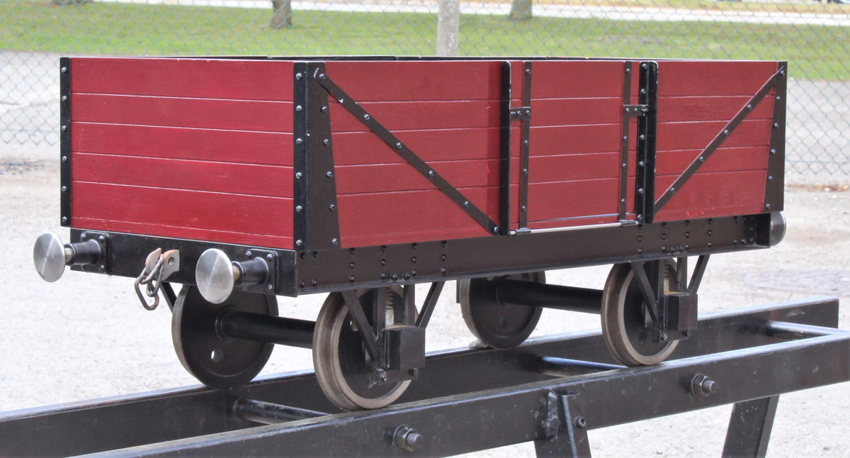 7 1/4 inch gauge plank wagon