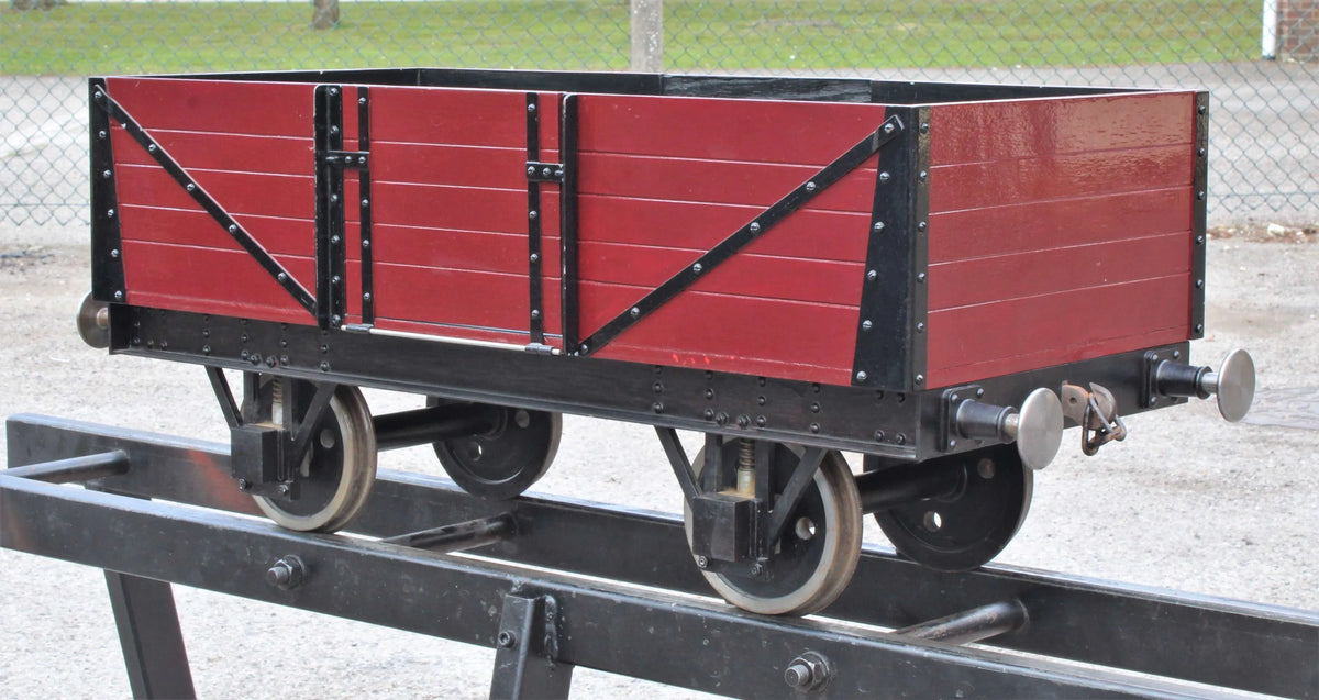 7 1/4 inch gauge plank wagon