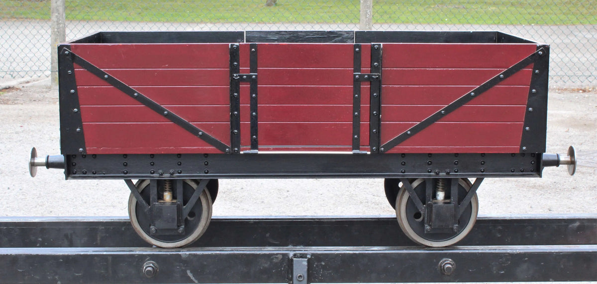 7 1/4 inch gauge plank wagon