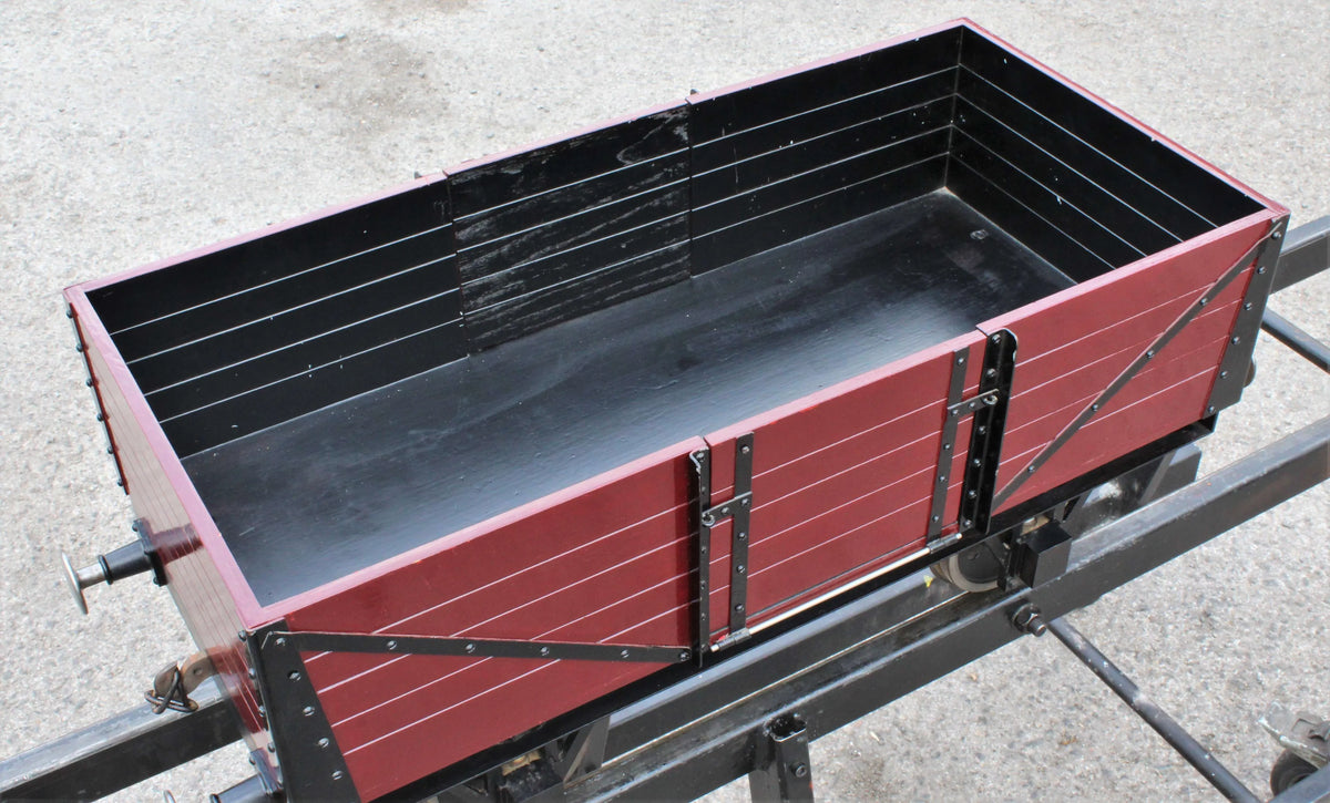 7 1/4 inch gauge plank wagon