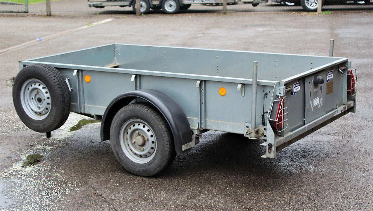 1400Kg Ifor Williams GD84 trailer fitted for 7 1/4 inch gauge locomotives