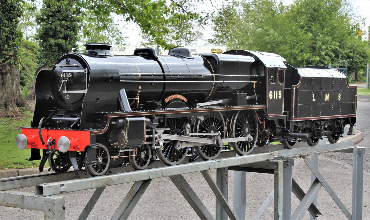 7 1/4 inch gauge Rebuilt Royal Scot 6115 "Scots Guardsman"