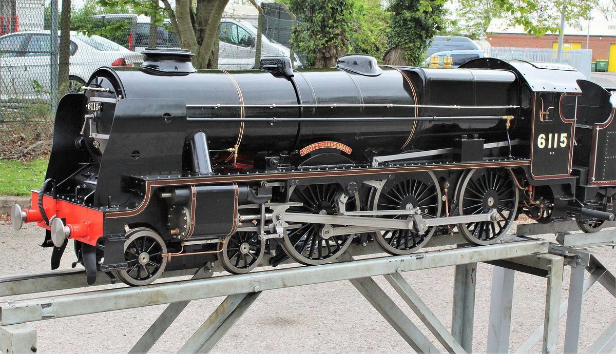 7 1/4 inch gauge Rebuilt Royal Scot 6115 "Scots Guardsman"