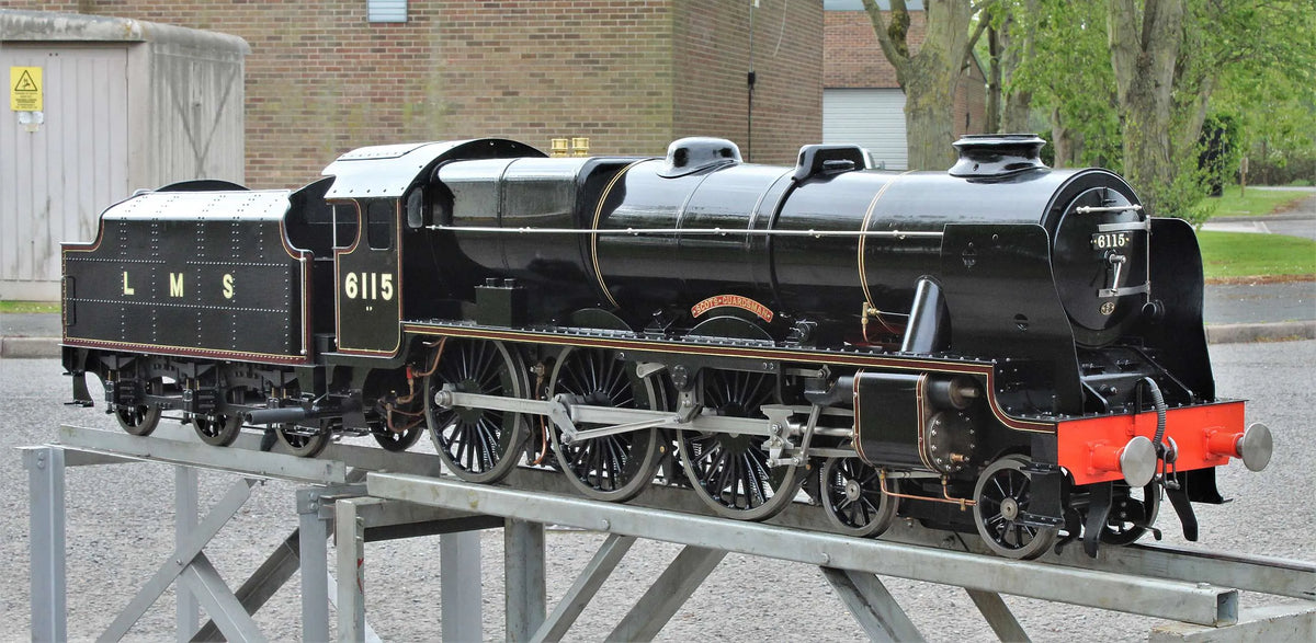 7 1/4 inch gauge Rebuilt Royal Scot 6115 "Scots Guardsman"