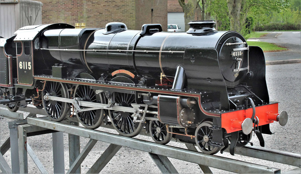 7 1/4 inch gauge Rebuilt Royal Scot 6115 "Scots Guardsman"