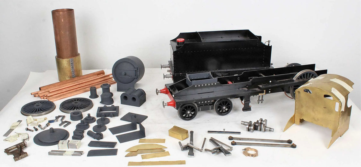 Part-built 3 1/2 inch gauge Derby 2P