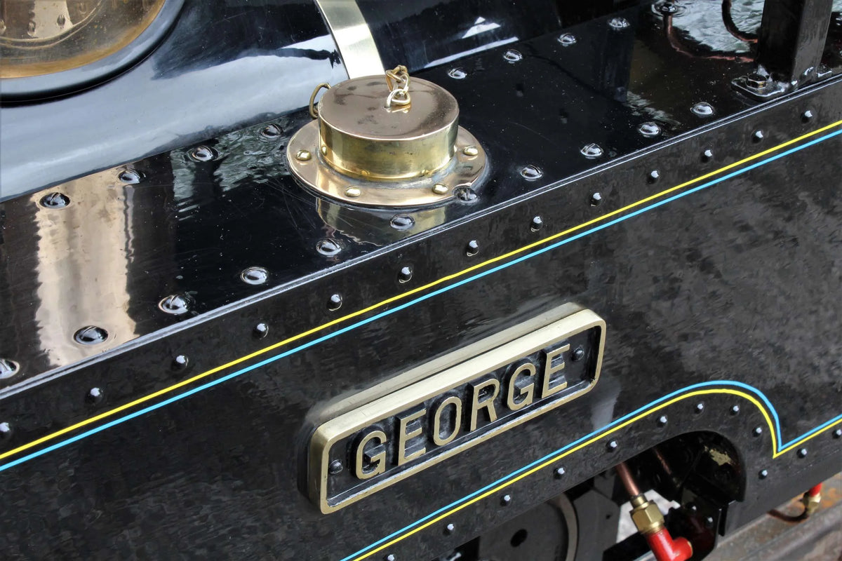 7 1/4 inch gauge "Romulus" 0-6-0 with tender