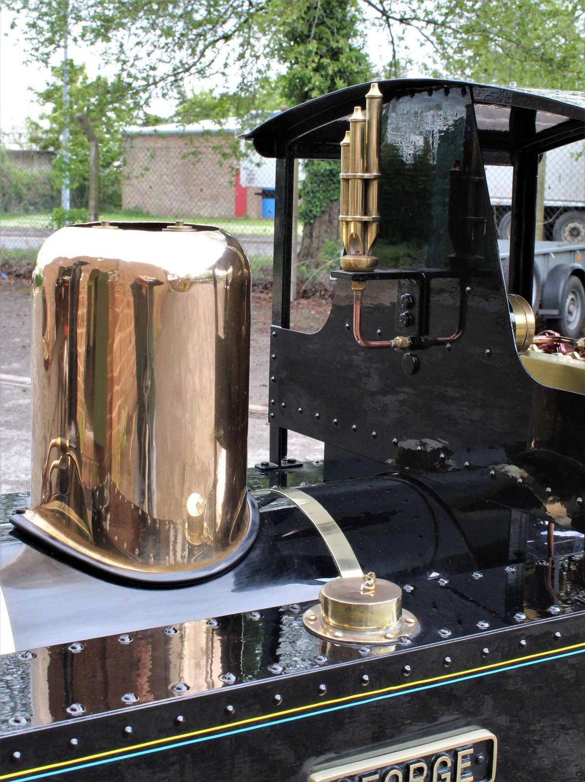 7 1/4 inch gauge "Romulus" 0-6-0 with tender