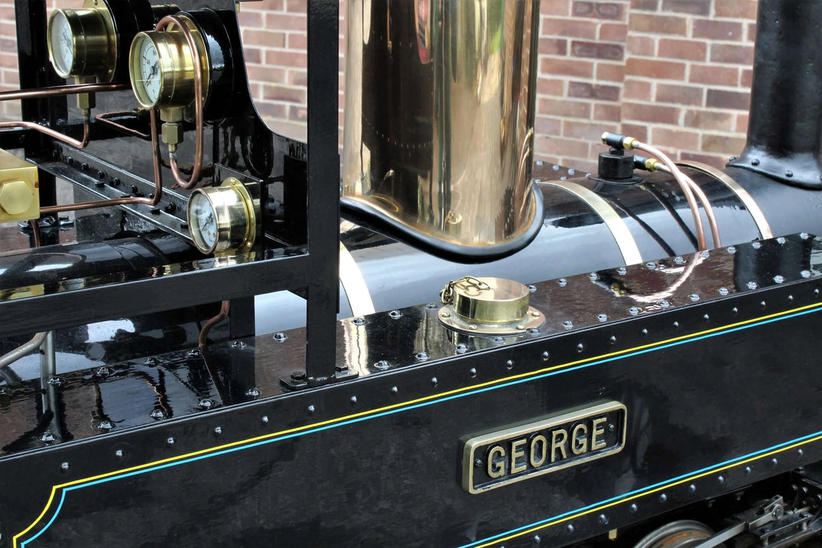 7 1/4 inch gauge "Romulus" 0-6-0 with tender