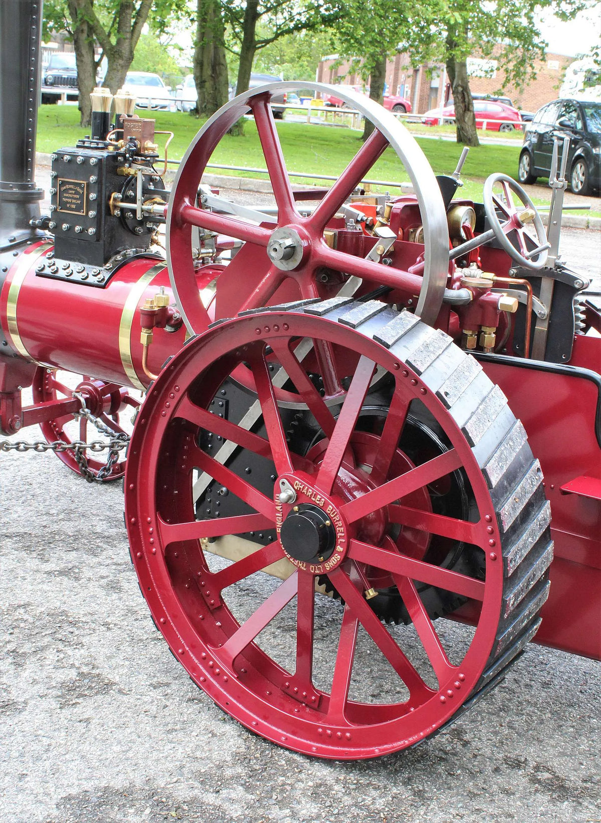 New 4 inch scale Burrell agricultural engine