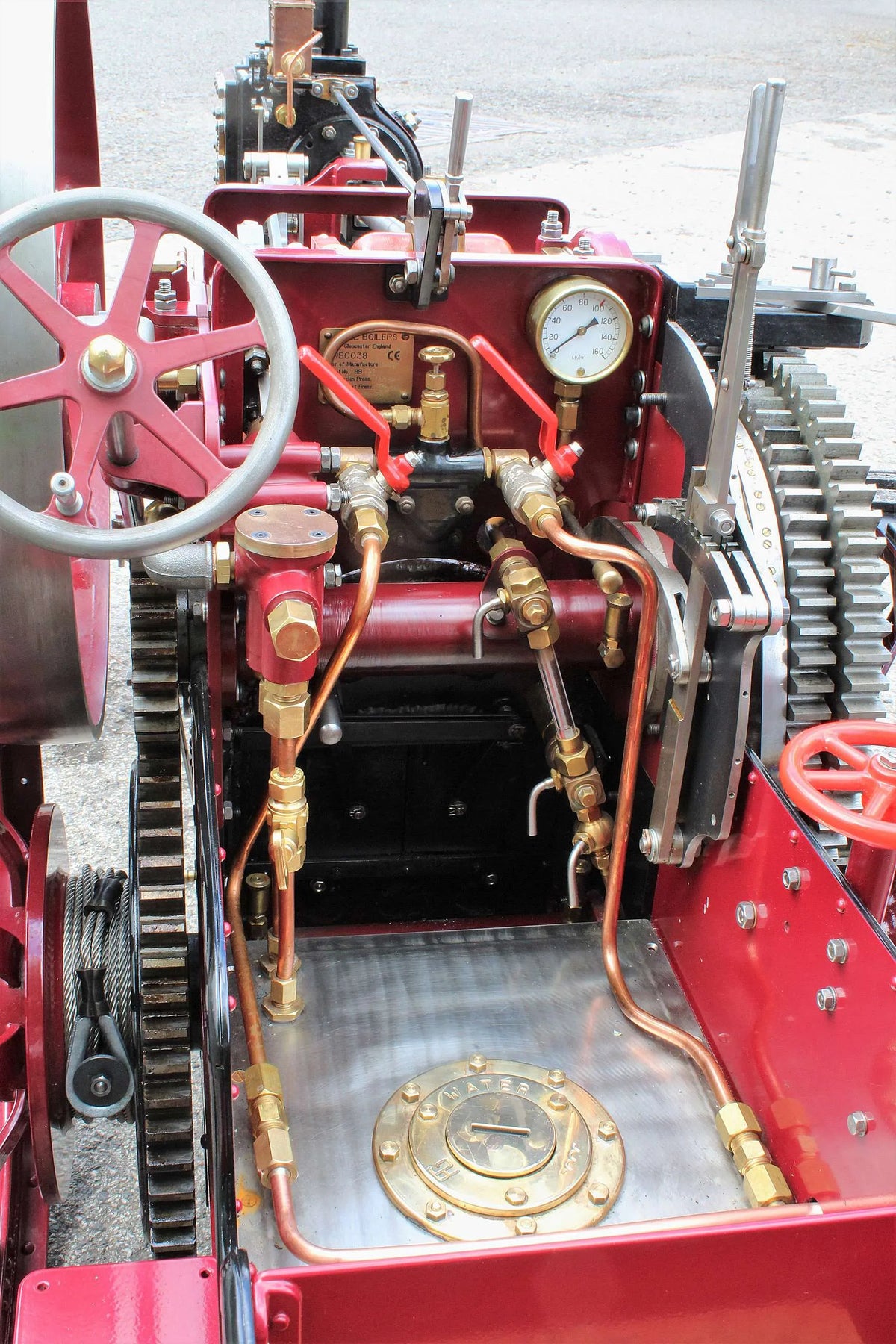 New 4 inch scale Burrell agricultural engine