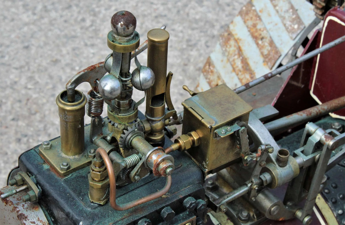 3 inch scale Burrell agricultural engine