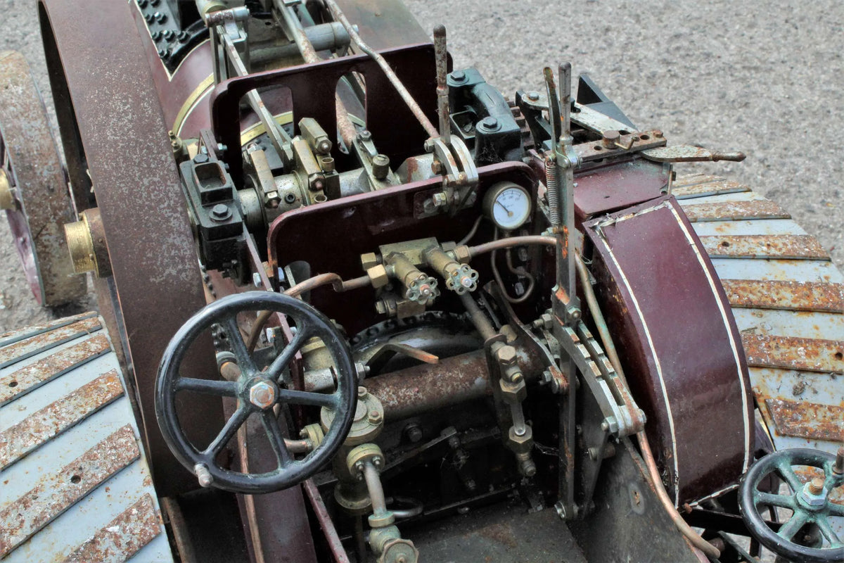 3 inch scale Burrell agricultural engine