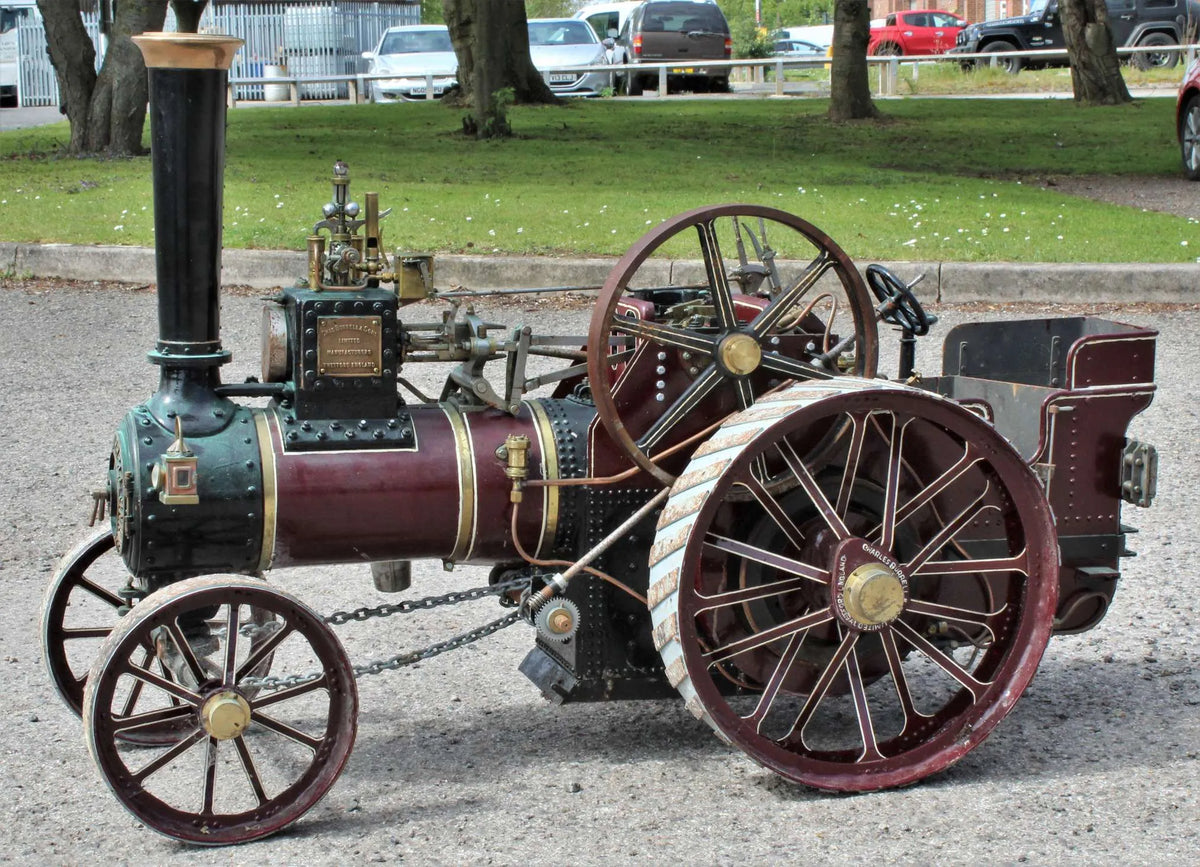 3 inch scale Burrell agricultural engine