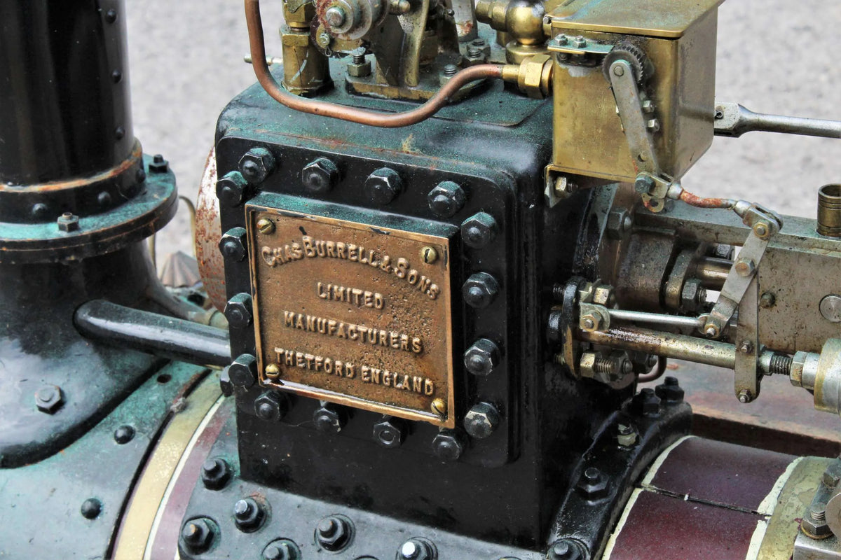 3 inch scale Burrell agricultural engine
