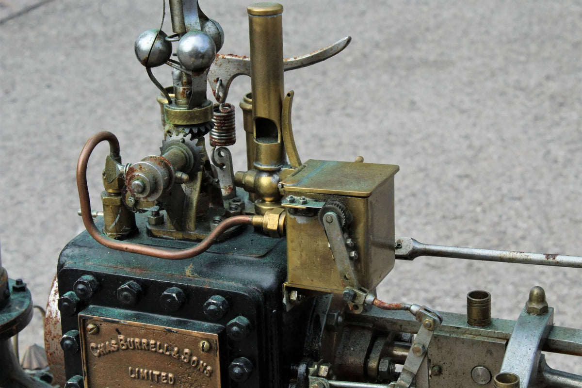 3 inch scale Burrell agricultural engine