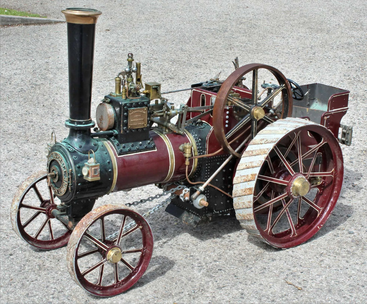 3 inch scale Burrell agricultural engine
