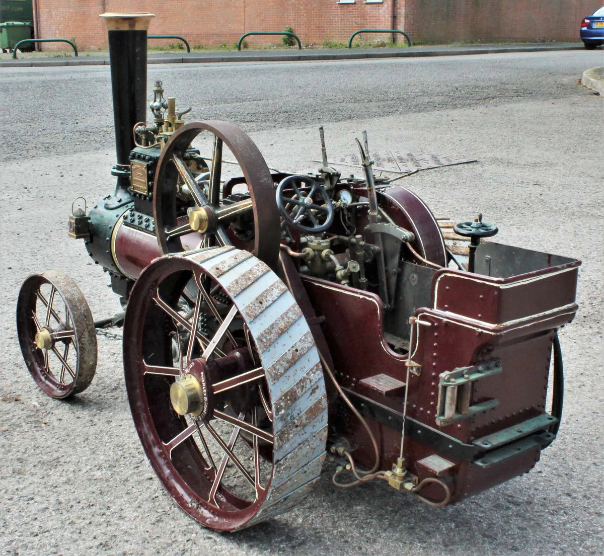 3 inch scale Burrell agricultural engine