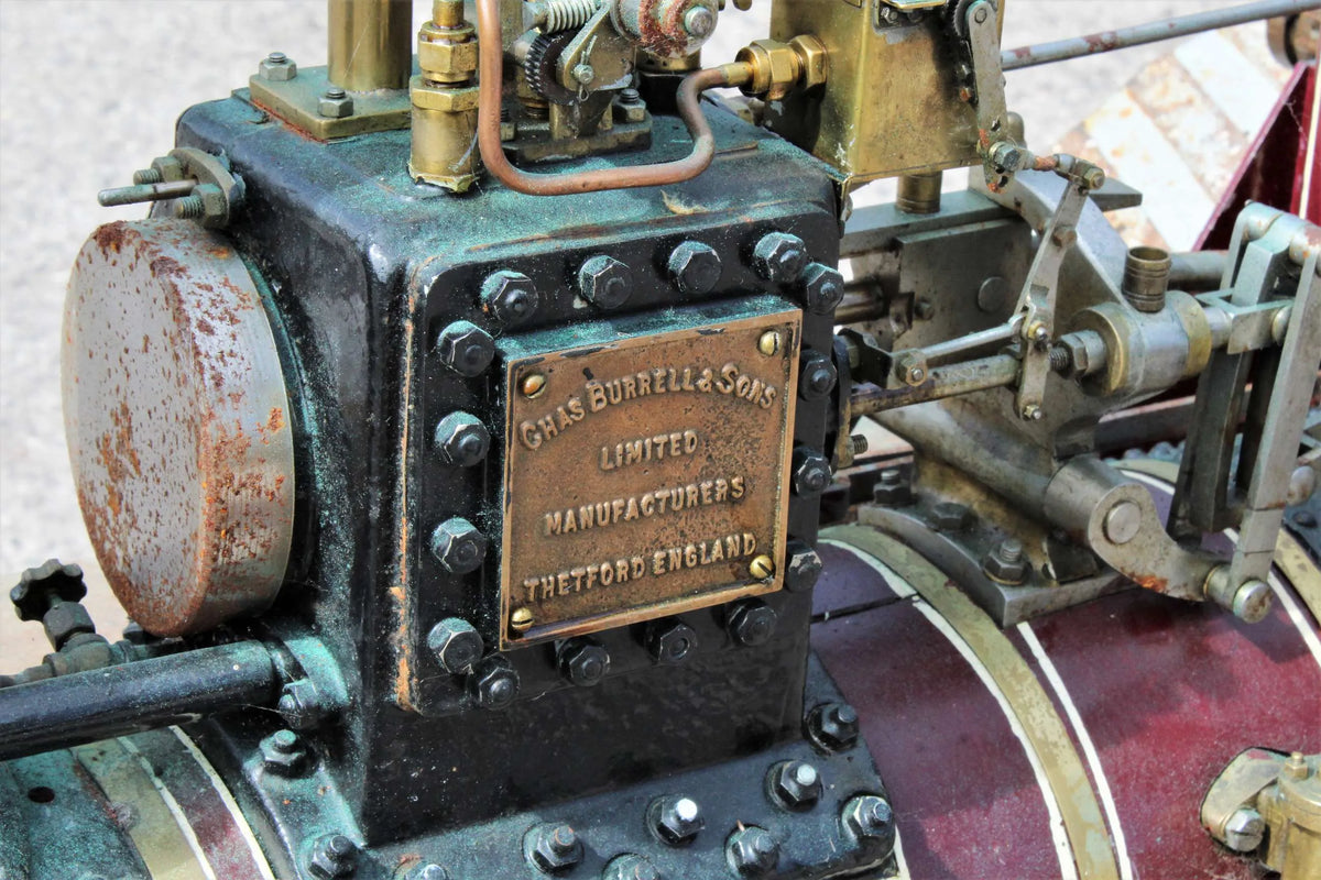 3 inch scale Burrell agricultural engine
