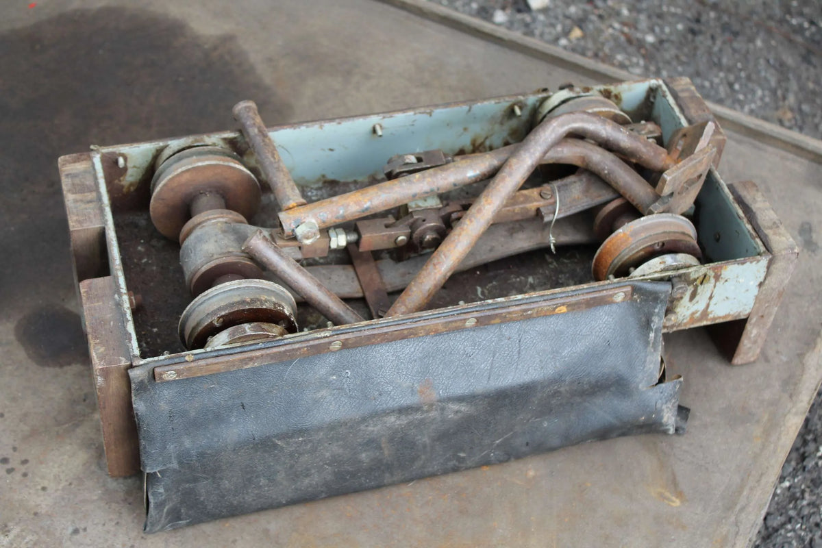 5 inch gauge braked driving truck