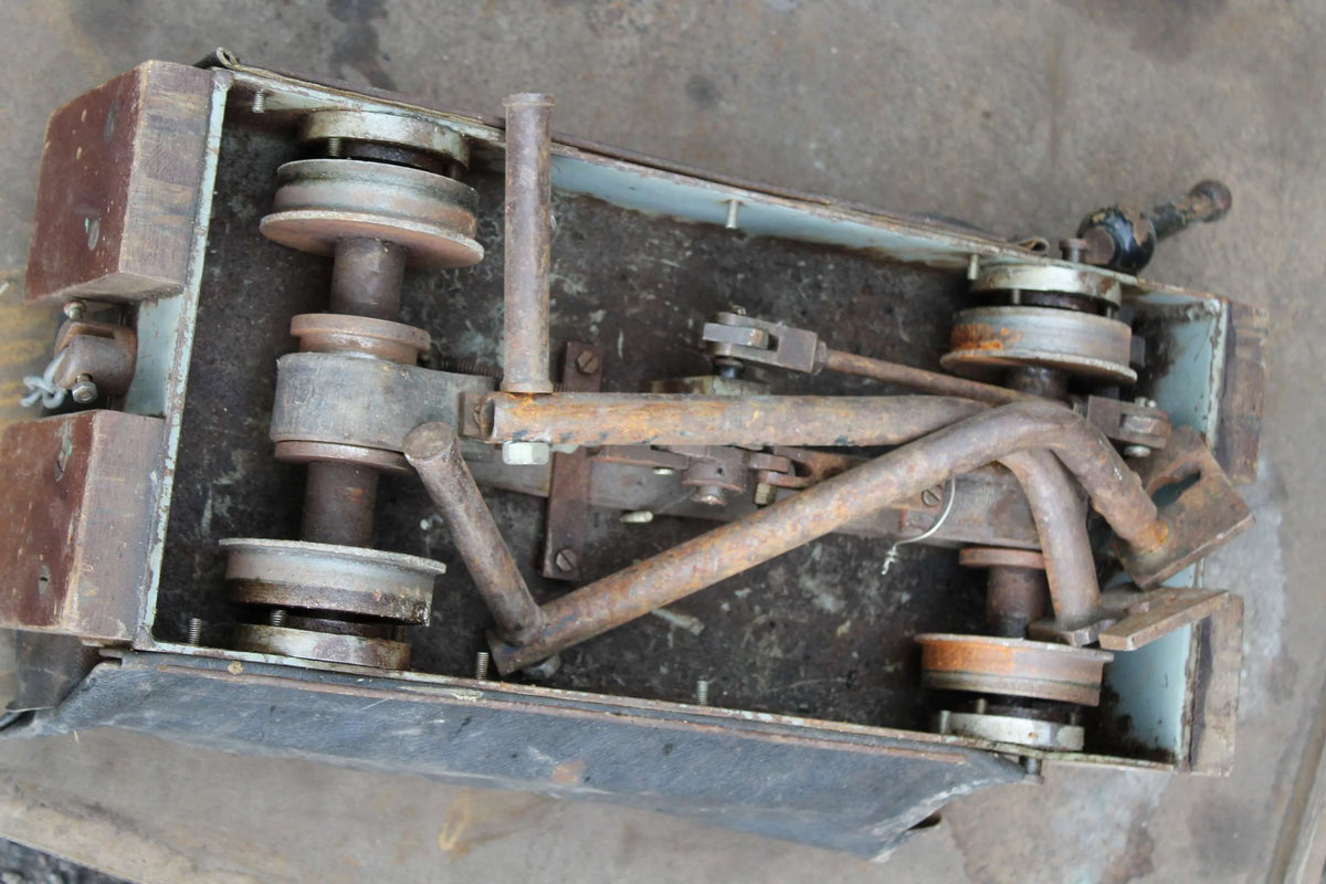 5 inch gauge braked driving truck