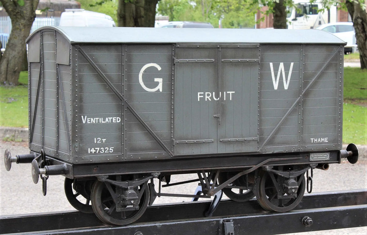 7 1/4 inch gauge Great Western box van