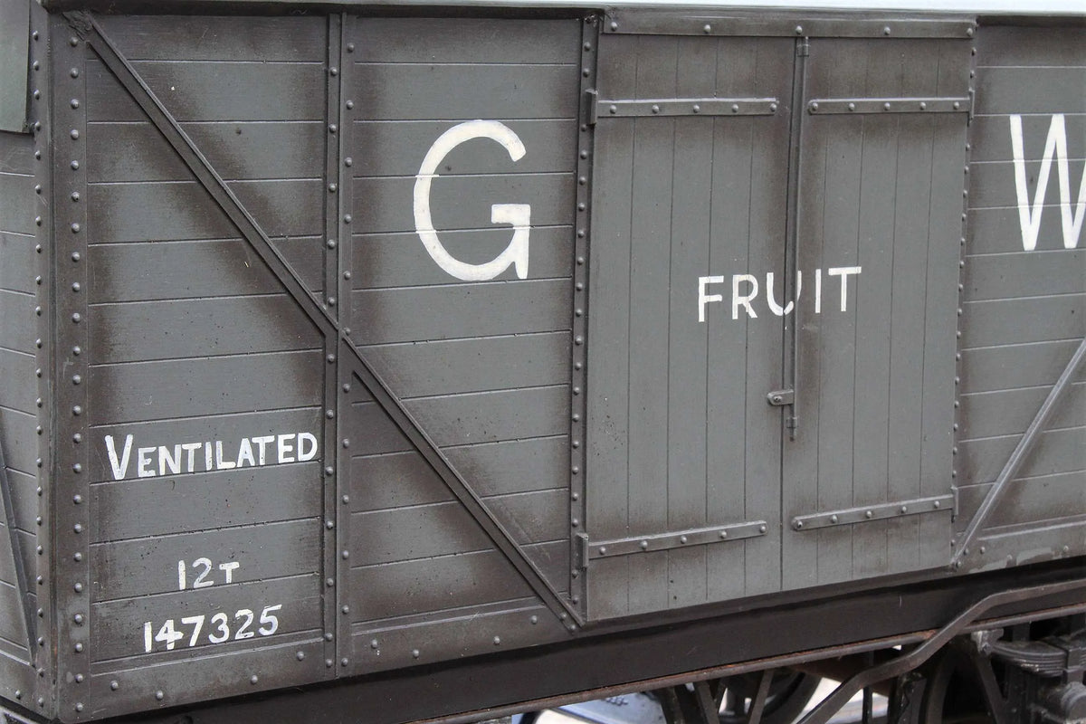 7 1/4 inch gauge Great Western box van
