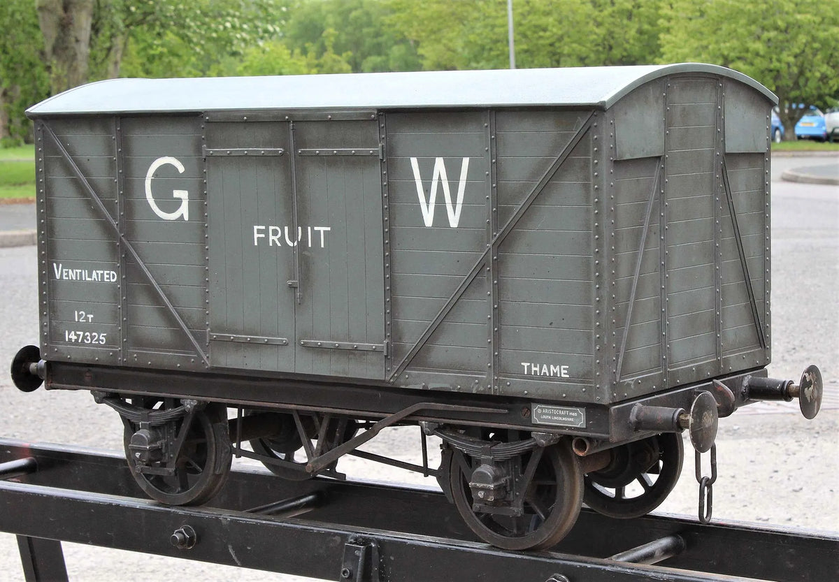 7 1/4 inch gauge Great Western box van