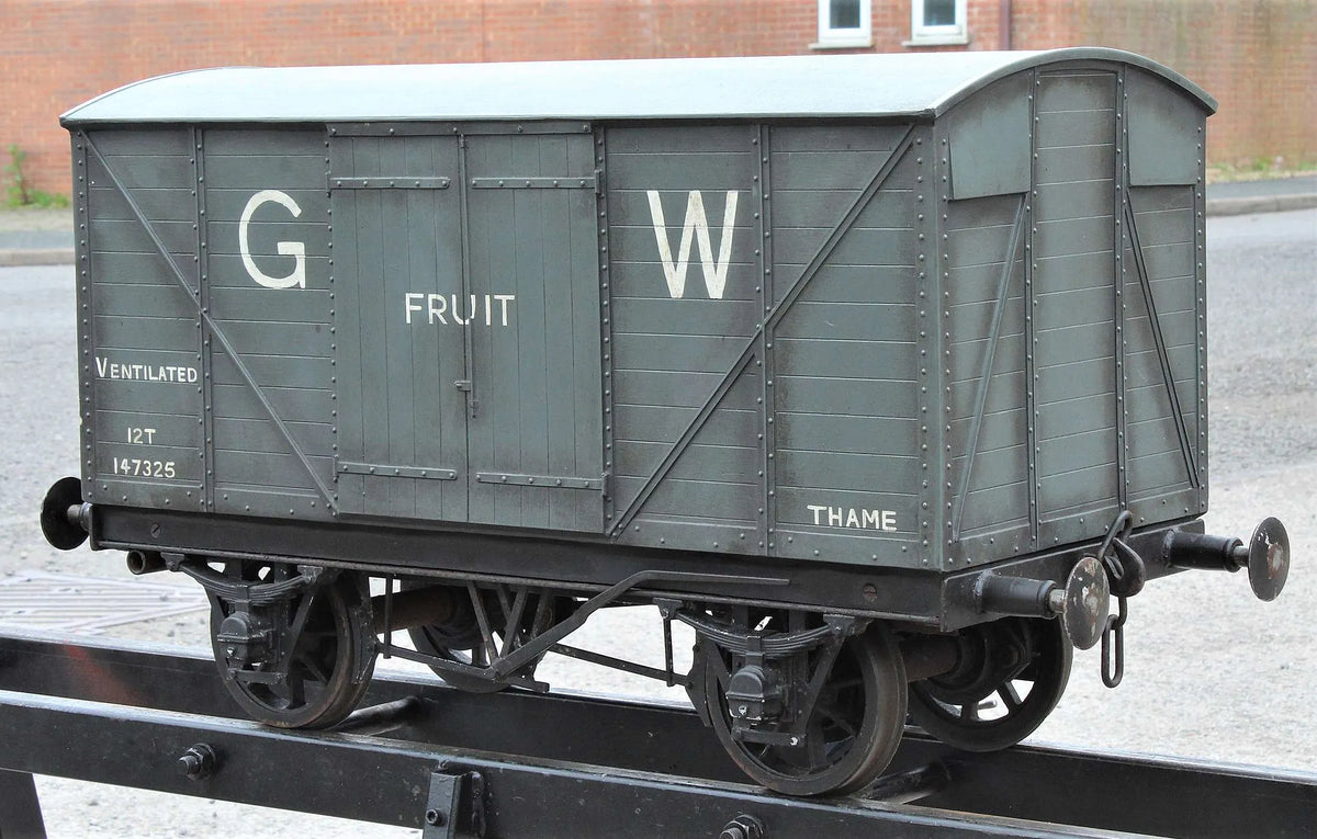 7 1/4 inch gauge Great Western box van