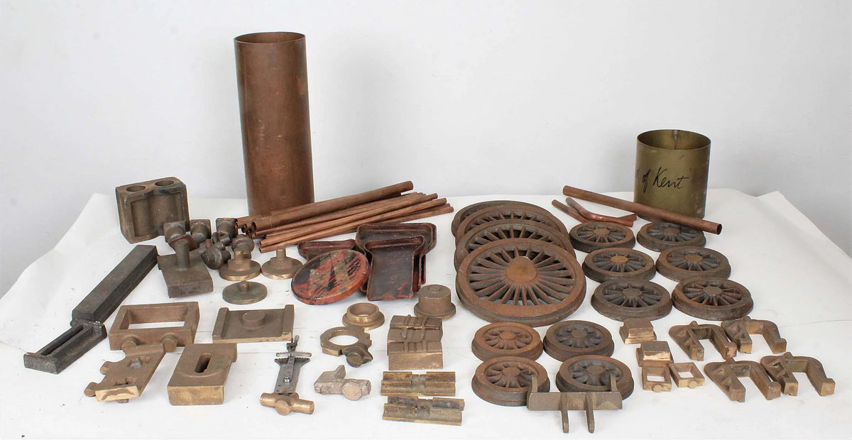 5 inch gauge "Maid of Kent" castings & flanged boiler plates