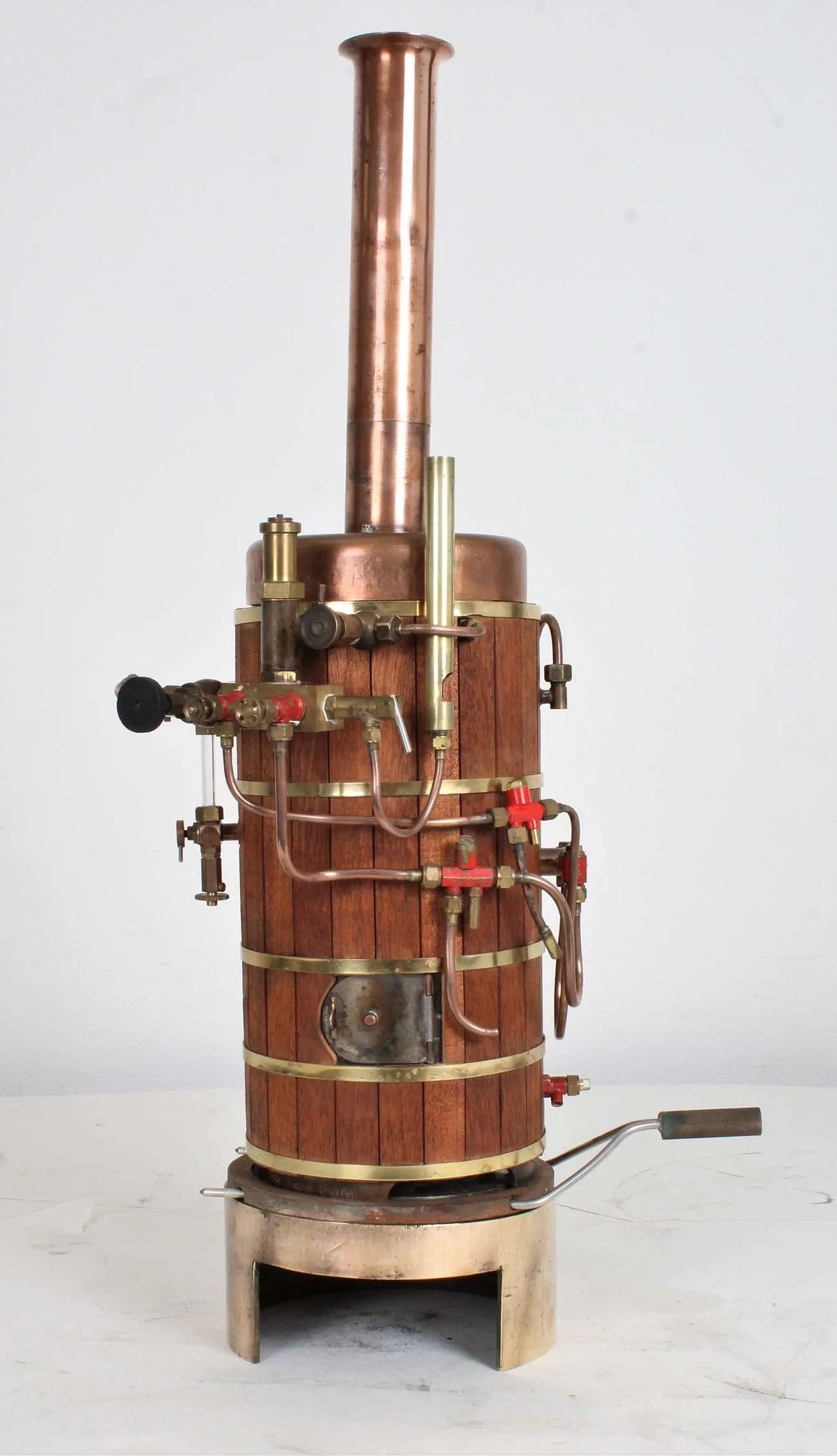 Vertical test boiler