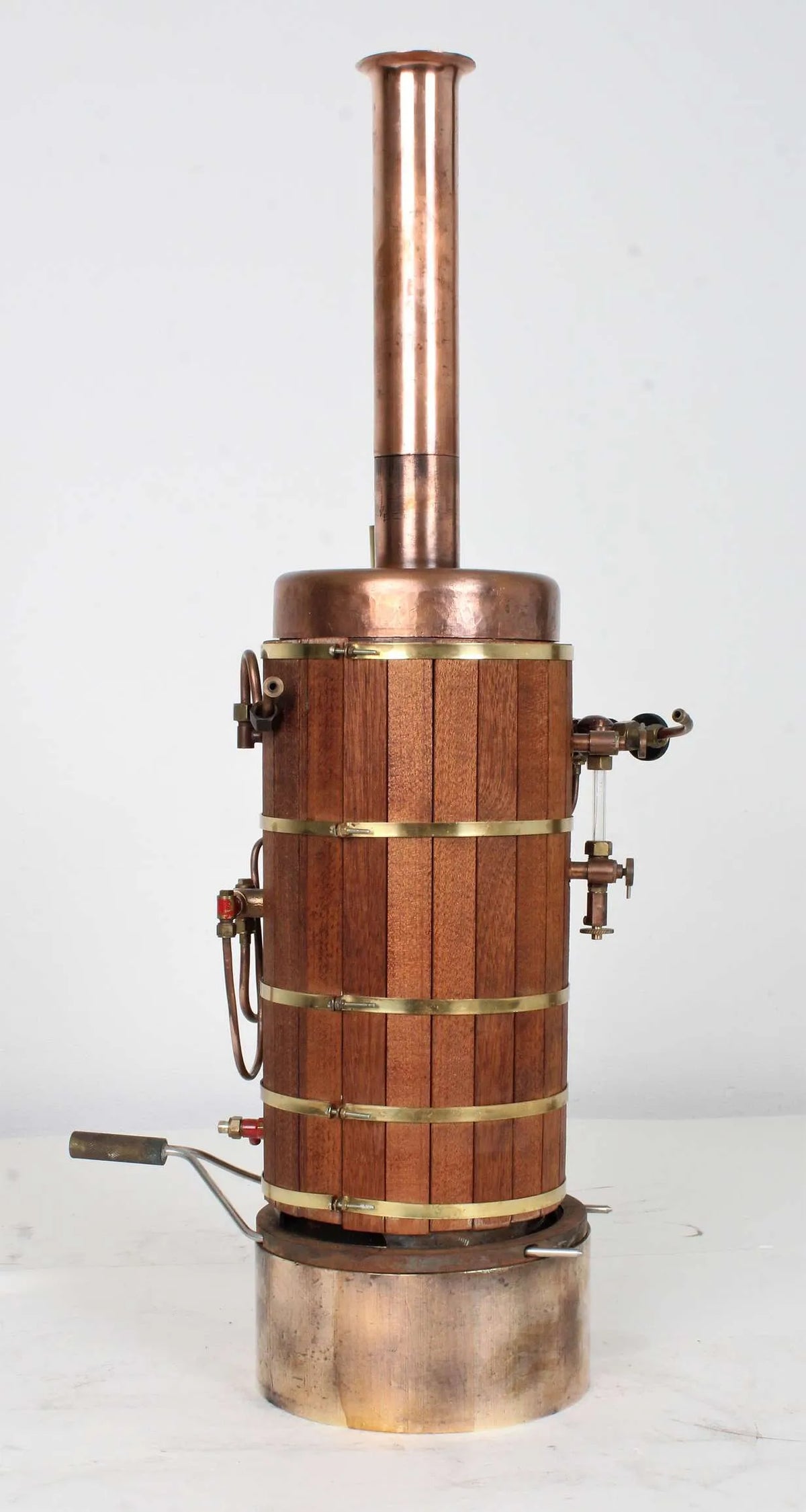 Vertical test boiler