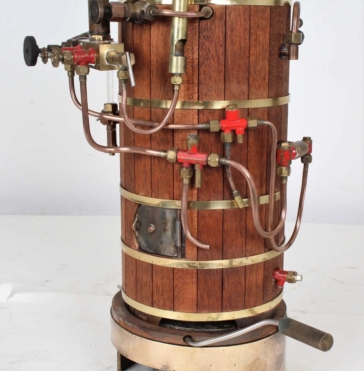 Vertical test boiler