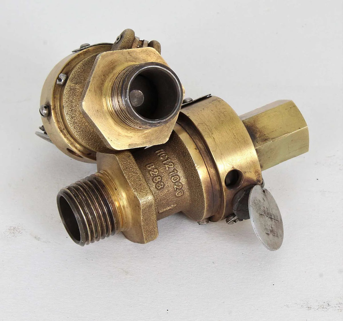 Pair 1/2 inch NPT Kunkle safety valves