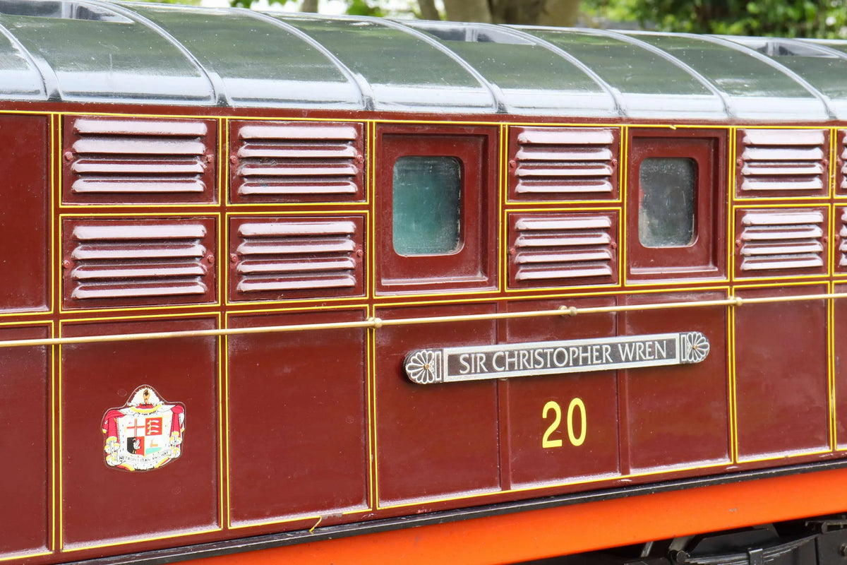 5 inch gauge London Transport Metropolitan battery-electric