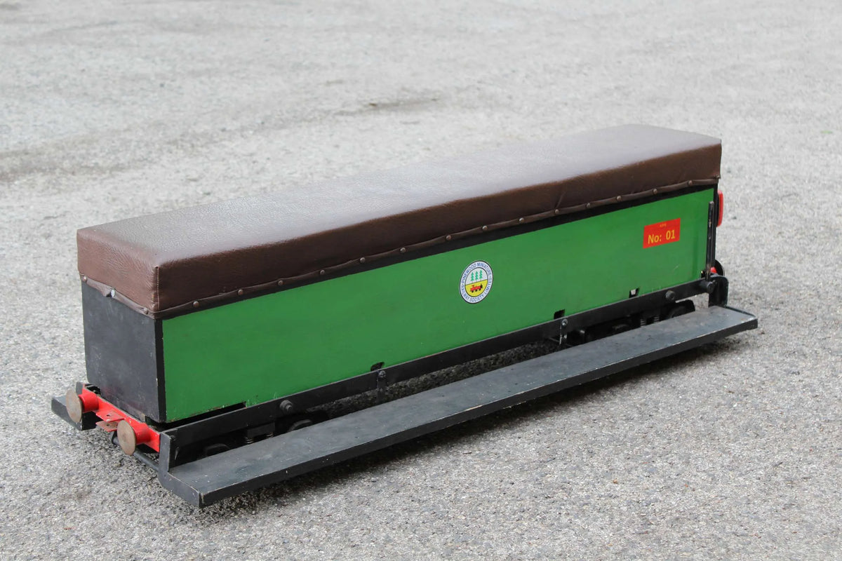 5 inch gauge braked bogie driving truck