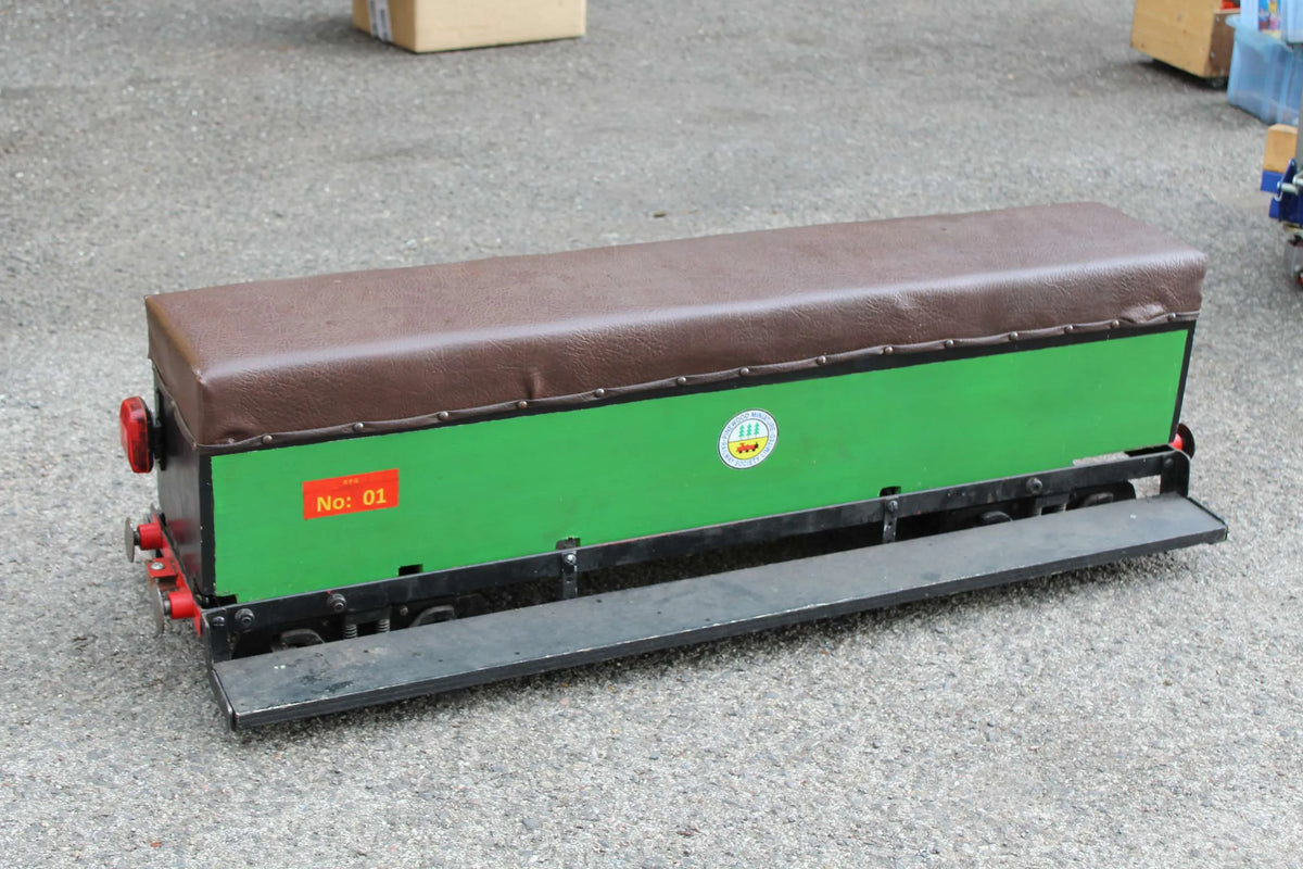 5 inch gauge braked bogie driving truck