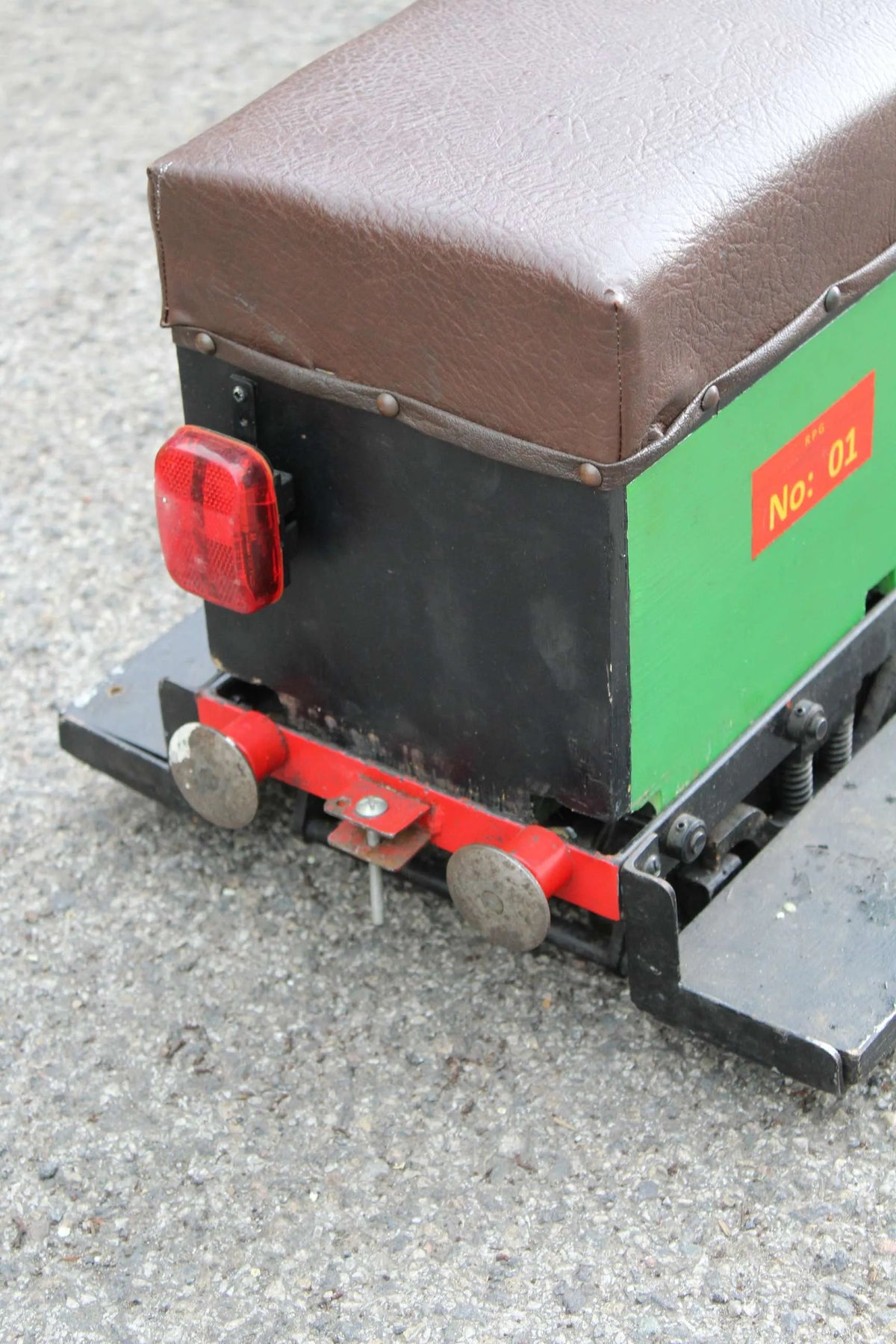 5 inch gauge braked bogie driving truck