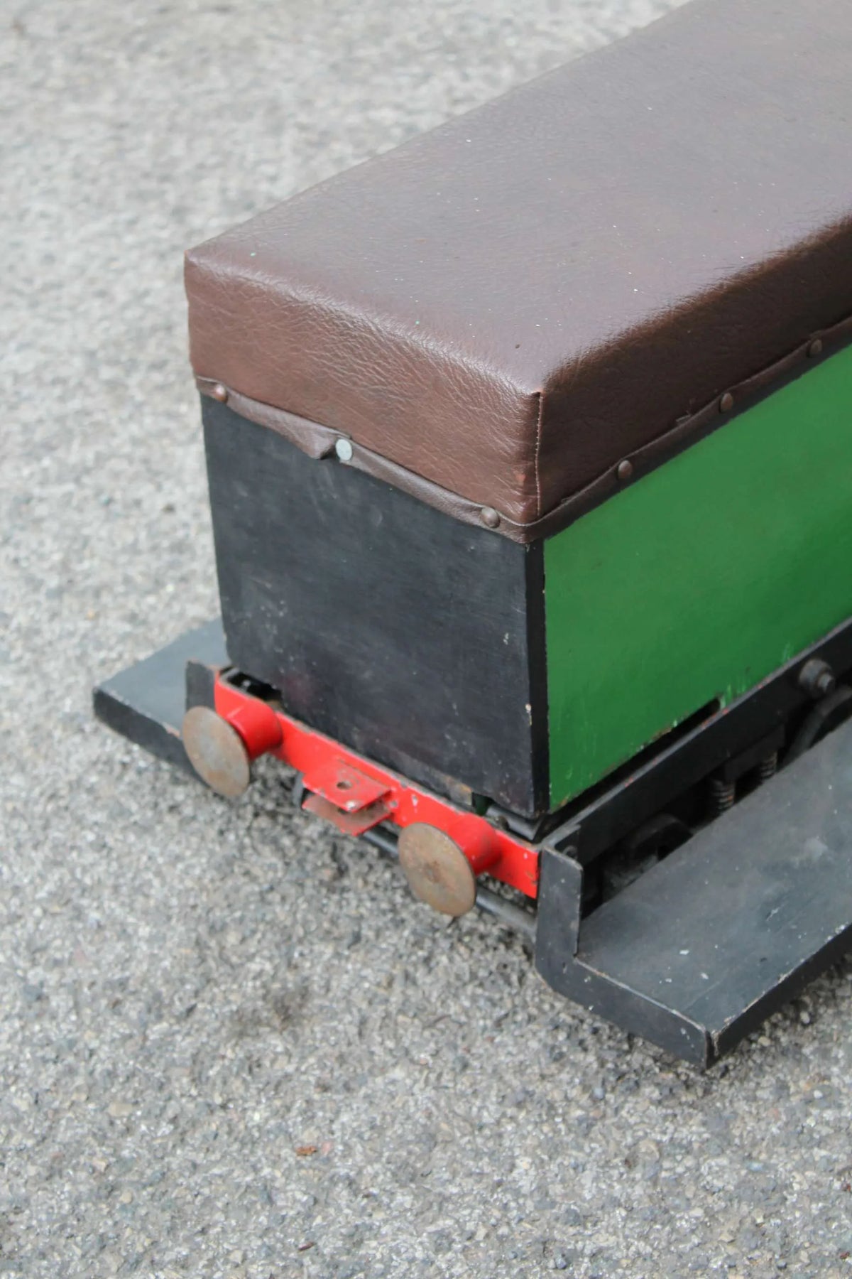 5 inch gauge braked bogie driving truck